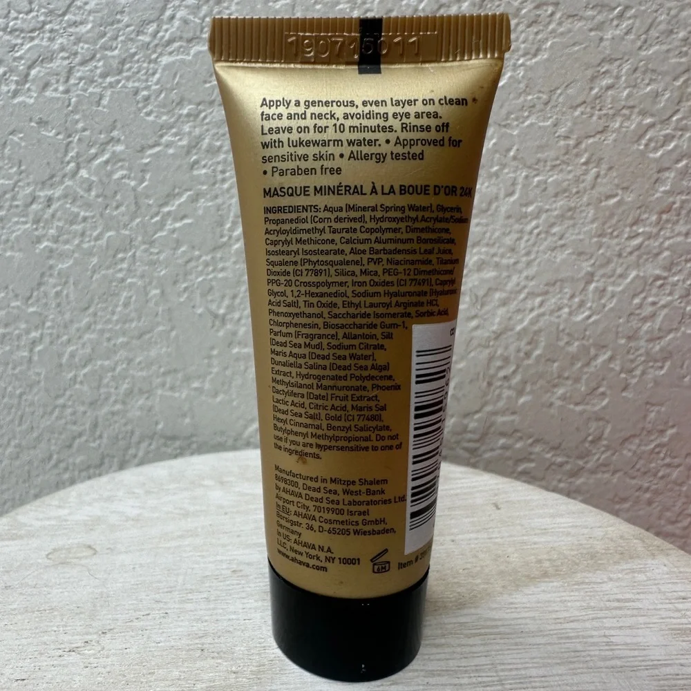 $5‎ 🌙 Ahava 24K Gold Mineral Mud Mask NEW
